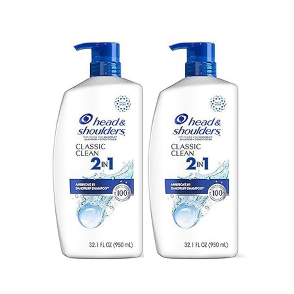 2-Pack Head & Shoulders 2-in-1 Classic Clean 32.1oz