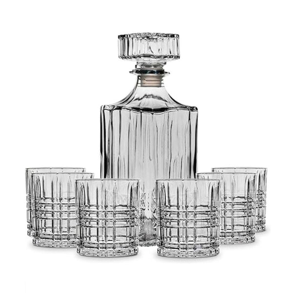 7-Piece Glass Whiskey Set