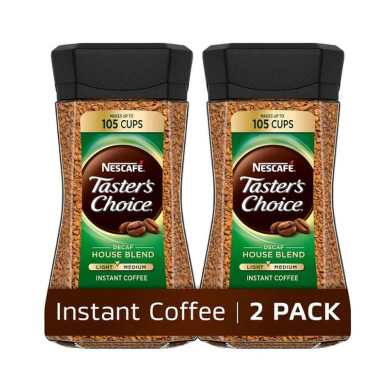 4-Pack Decaf Nescafe Taster’s Choice House Blend Instant Coffee