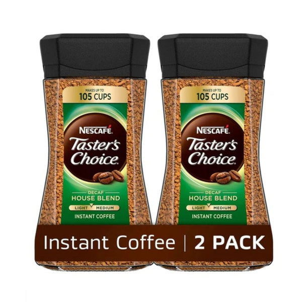 4-Pack Decaf Nescafe Taster’s Choice House Blend Instant Coffee