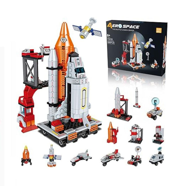 566 Piece 12-in-1 STEM Aerospace Building Toy