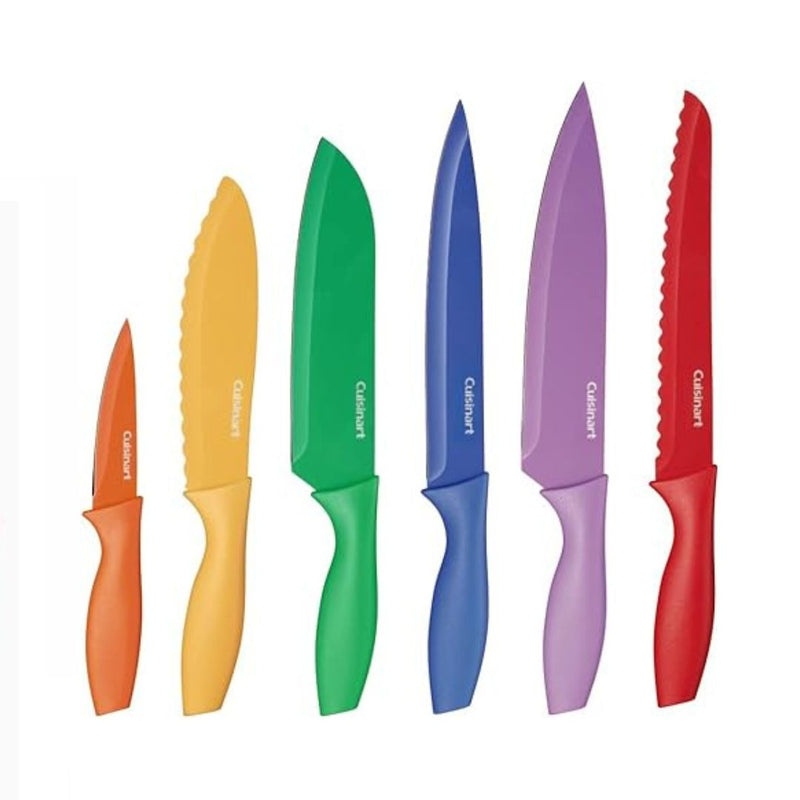 12-Piece Cuisinart Multicolor Knife Set