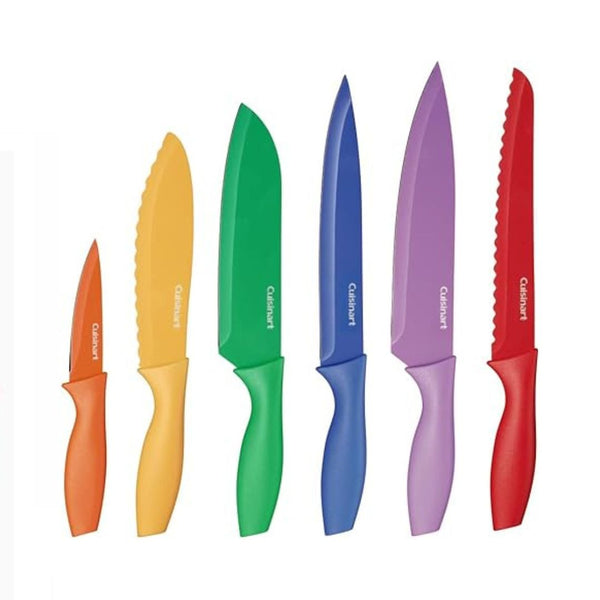 12-Piece Cuisinart Multicolor Knife Set