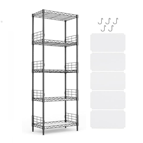 5-Tier Heavy Duty Metal Storage Shelf