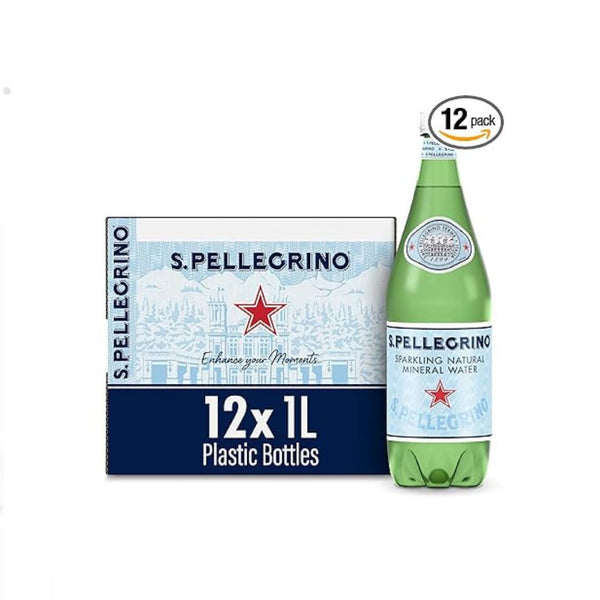 12-Pack S.Pellegrino Sparkling Water 33.8oz