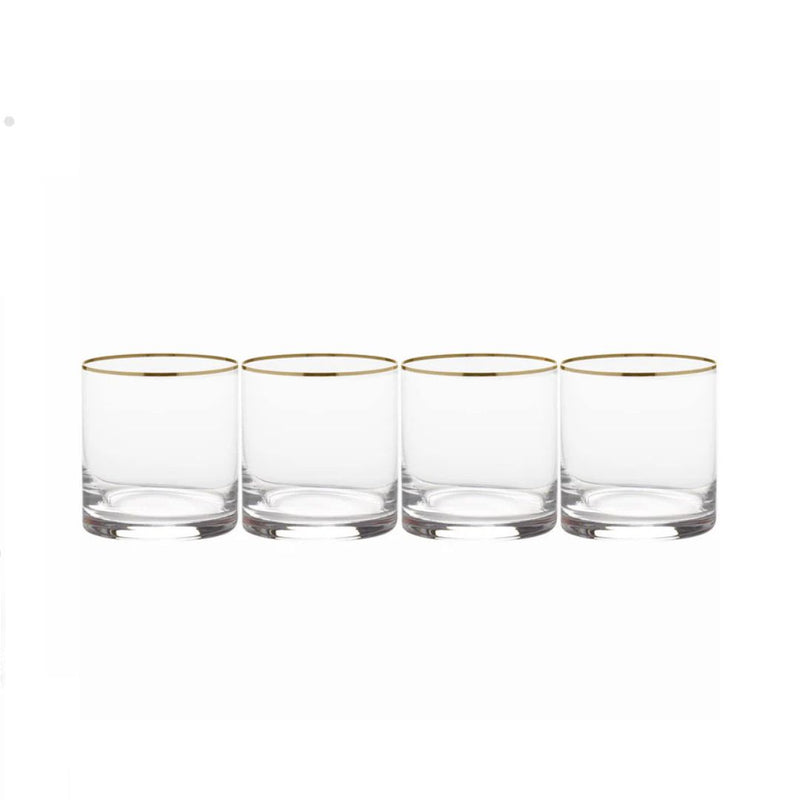 Mikasa Set of 4 Double Old Fashioned Glasses
