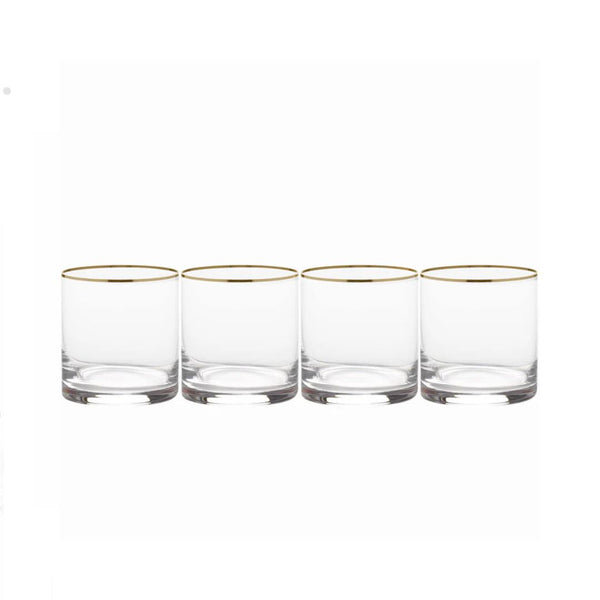 Mikasa Set of 4 Double Old Fashioned Glasses