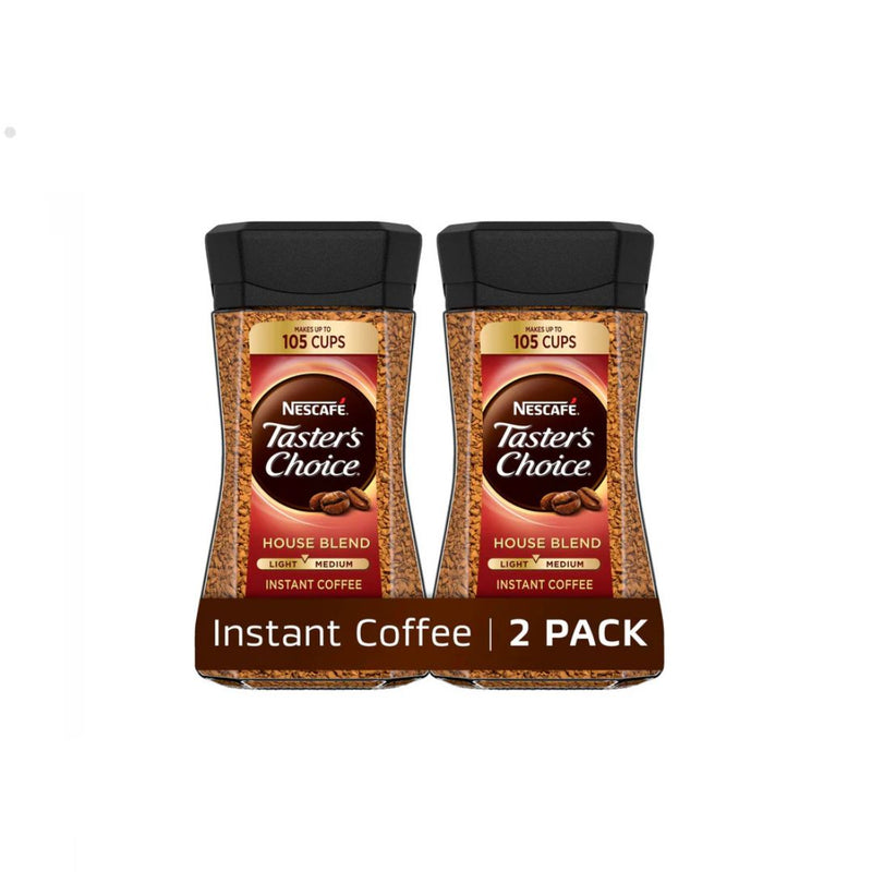 2-Pack Nescafé Taster's Choice Instant Coffee House Blend