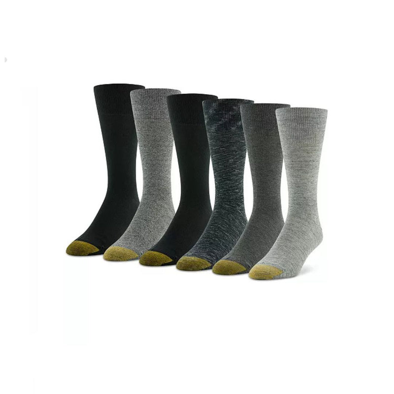 6-Pack Gold Toe Men’s Cambridge Socks