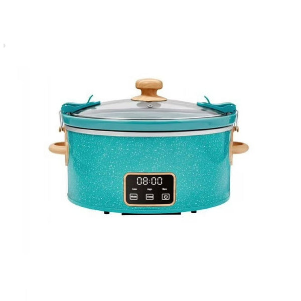 6Qt Digital Slow Cooker with Locking Lid