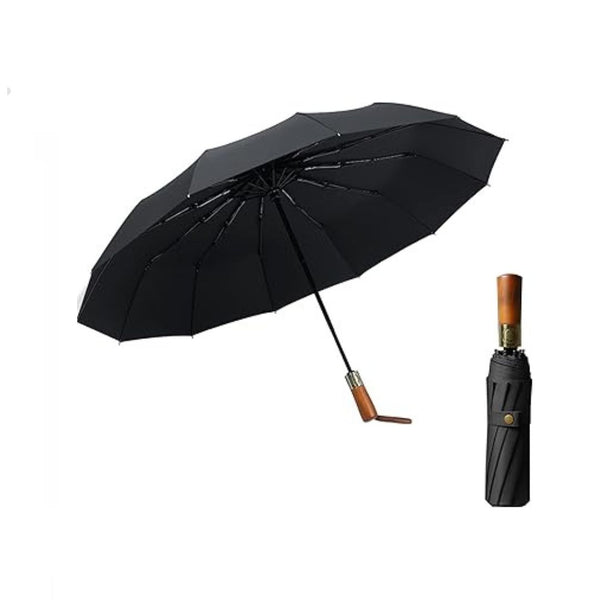 Compact Windproof Travel Umbrella