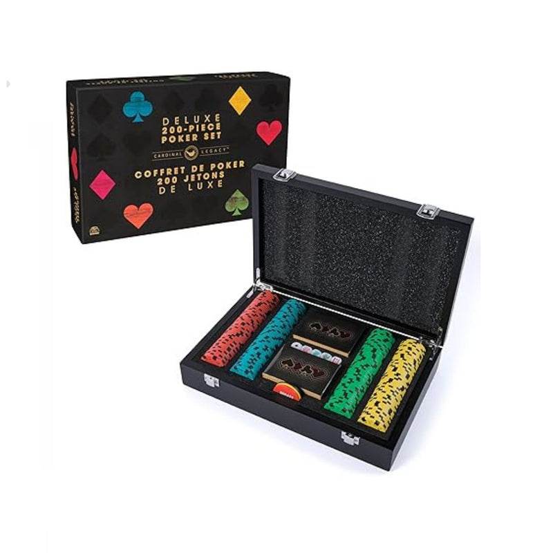 200-Piece Cardinal Legacy Deluxe Poker Set