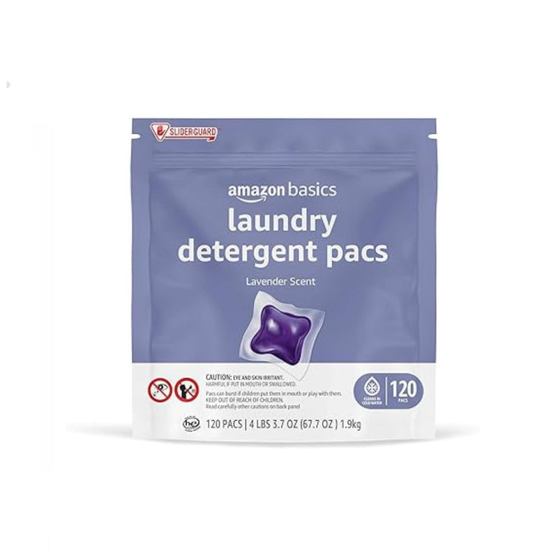 120-Count Amazon Basics Laundry Detergent Pacs