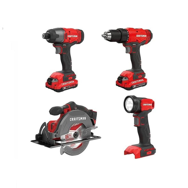 4-Piece CRAFTSMAN Power Tool Combo Kit