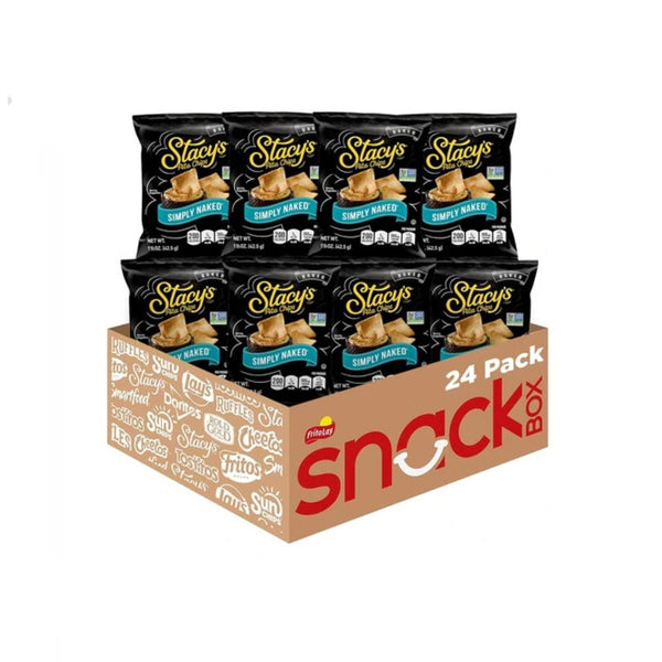 24 Bags of Stacy's Simply Naked Pita Chips