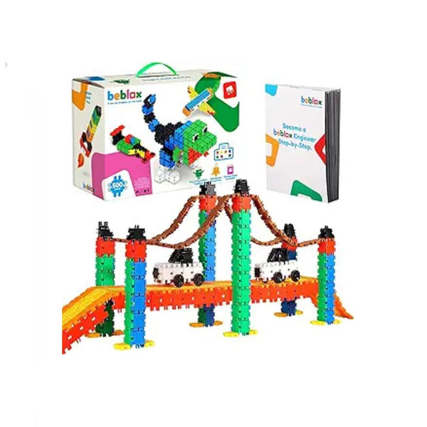 500-Piece BEBLOX Building Blocks Set