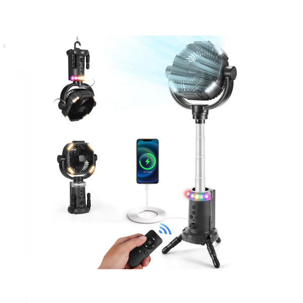 20000mAh Odoland Camping Fan with Lantern & Remote