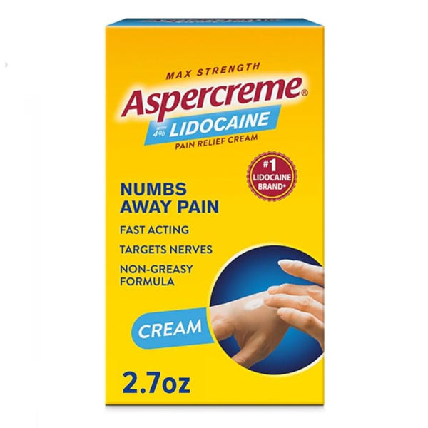 Aspercreme Lidocaine Pain Relief Cream