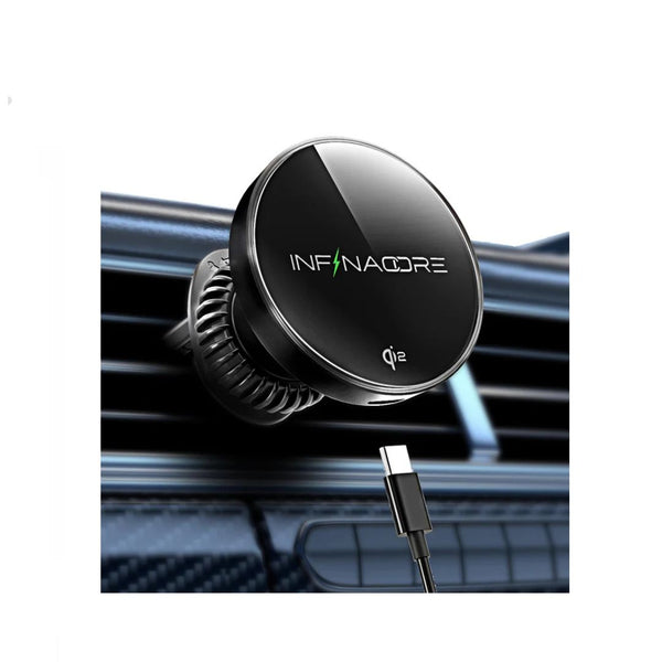 15W MagSafe Wireless Car Charger by InfinaCore