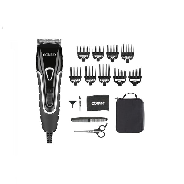 20-Piece ConairMAN Barbershop Professional No-Slip Grip Haircut Kit