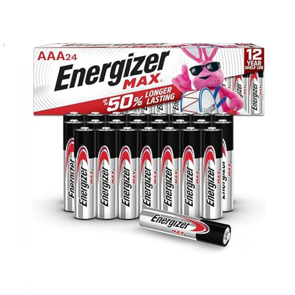 24 Pack Of Energizer Max AAA Batteries