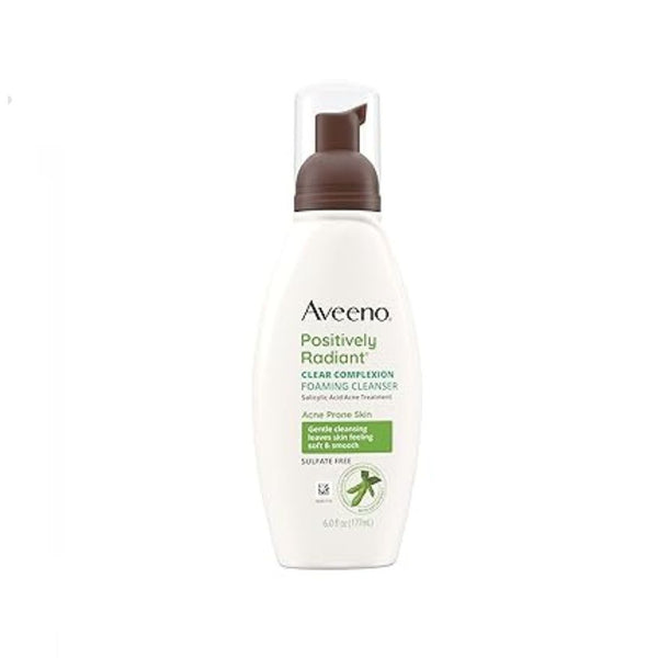 Aveeno Clear Complexion Foaming Oil-Free Facial Cleanser