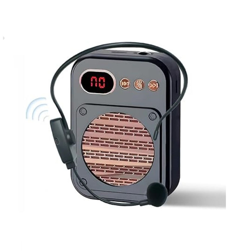 Portable Voice Amplifier with Wireless Headset