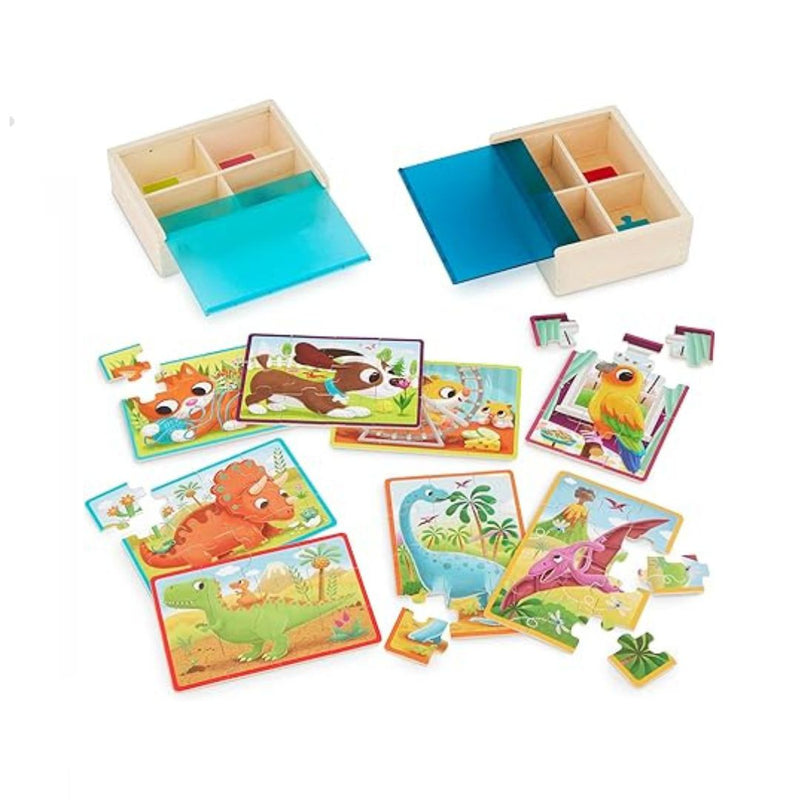 2-Pack B. toys- Pack o' Puzzles