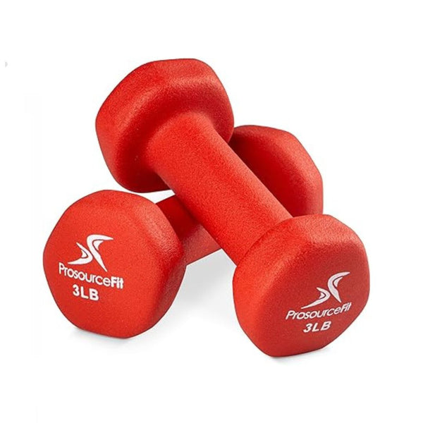 ProsourceFit 2-Pack 3lb Dumbbell