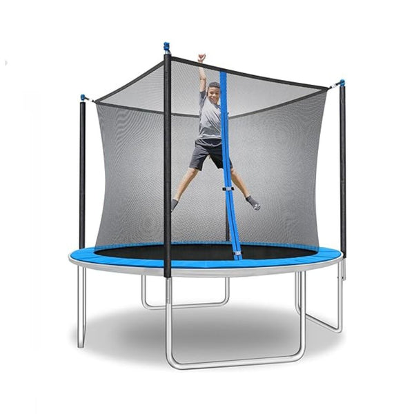 10FT Outdoor Trampoline with Safety Enclosure
