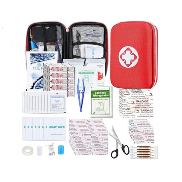 276-Piece First Aid Kit for Home and Travel
