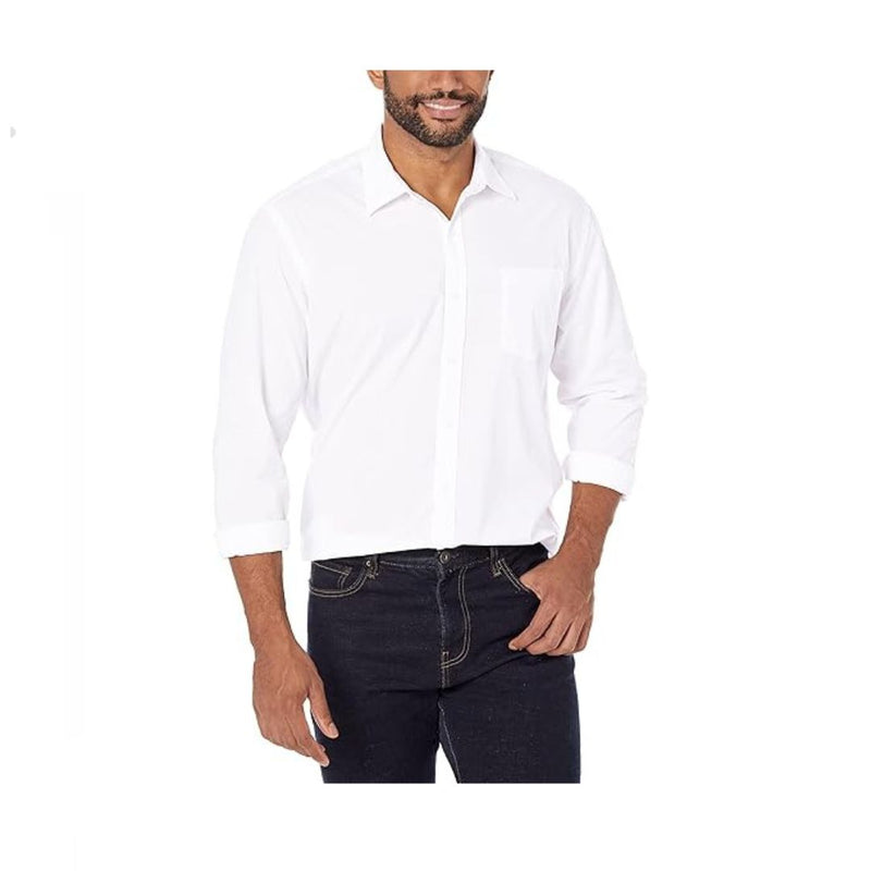 Amazon Essentials Men's Long-Sleeve Casual Poplin Shirt
