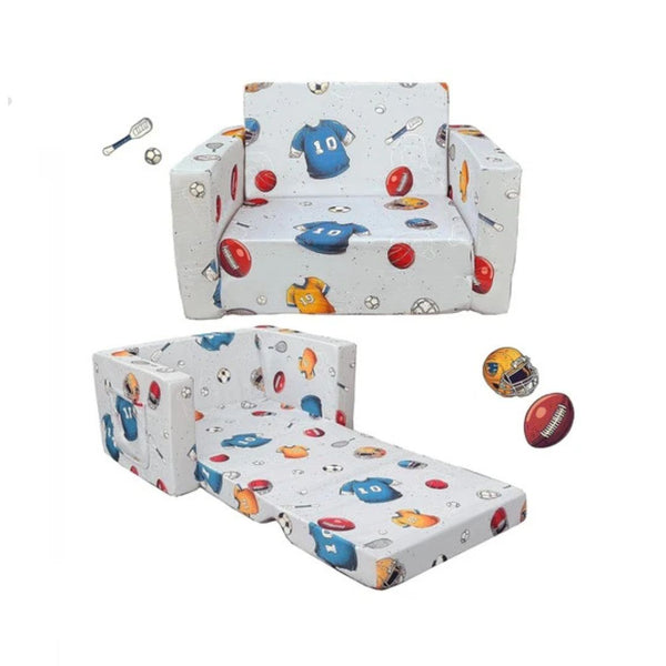 Kids Convertible Sofa Lounger