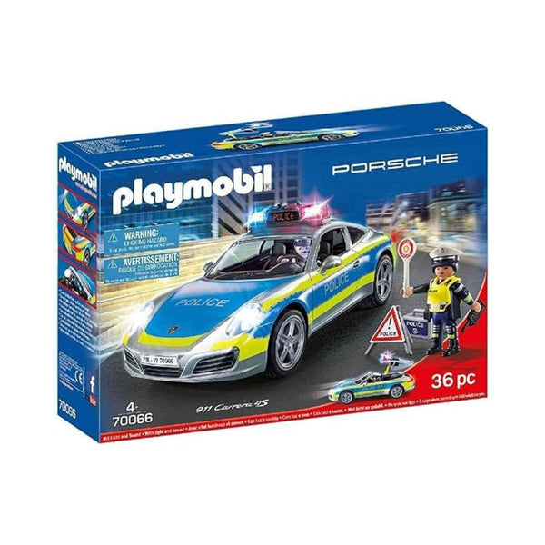 Playmobil Porsche 911 Carrera 4S Police