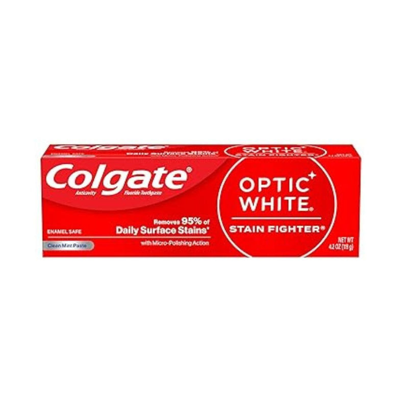 Colgate Optic White Stain Fighter Whitening Toothpaste