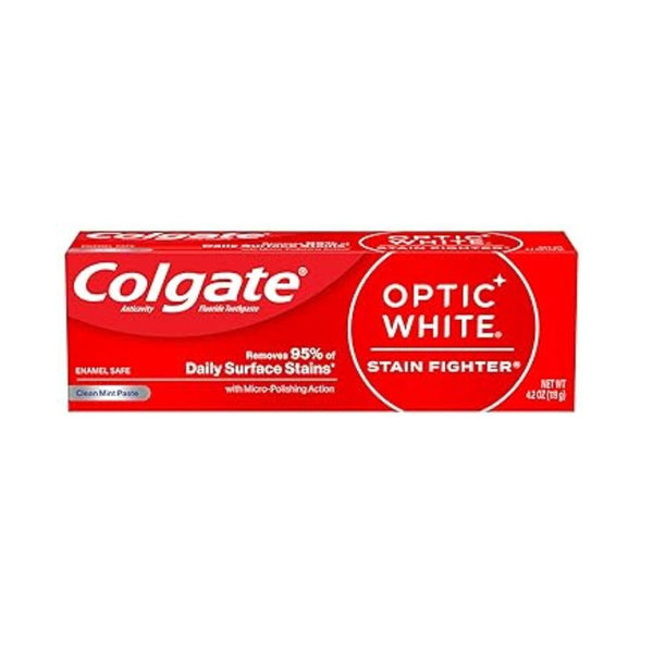 Colgate Optic White Stain Fighter Whitening Toothpaste