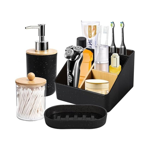 4-Piece Bathroom Accessories Set