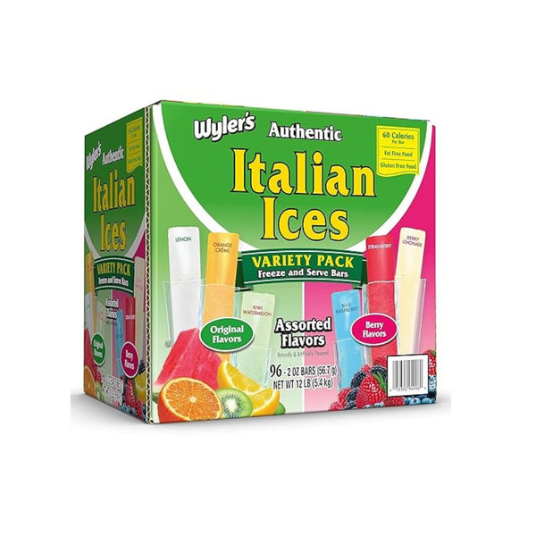 96 Wyler’s Authentic Italian Ice Freezer Bars