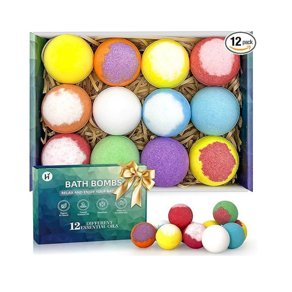 12 Natural & Organic Bath Bombs