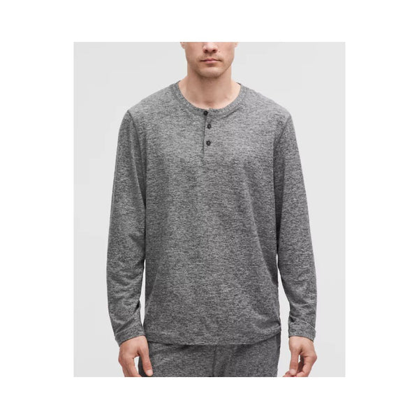 Soft Jersey Long-Sleeve Henley