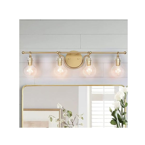4-Light KSANA Gold Vanity Lights