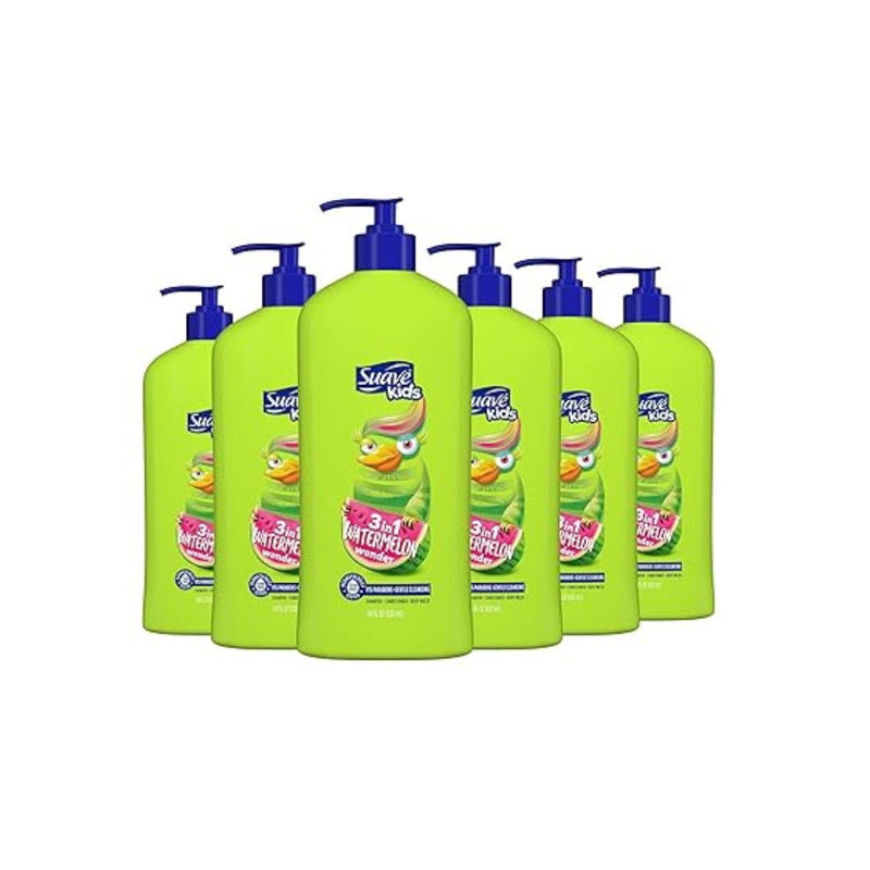 Suave Kids 3-in-1 Tear Free, Body Wash, Shampoo and Conditioners