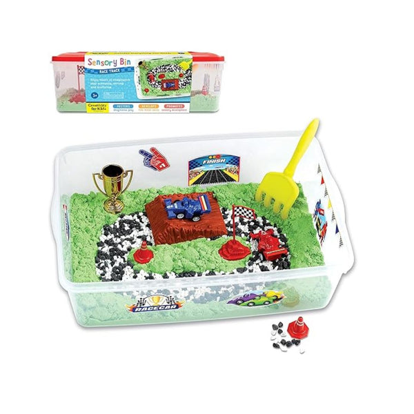 Creativity for Kids Sensory Bin: Race Track - Toddler Toys