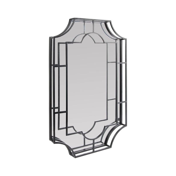 Creative Co-Op Vintage Metal Framed Wall Mirror