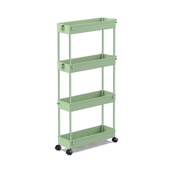 4-Tier Slim Rolling Storage Cart