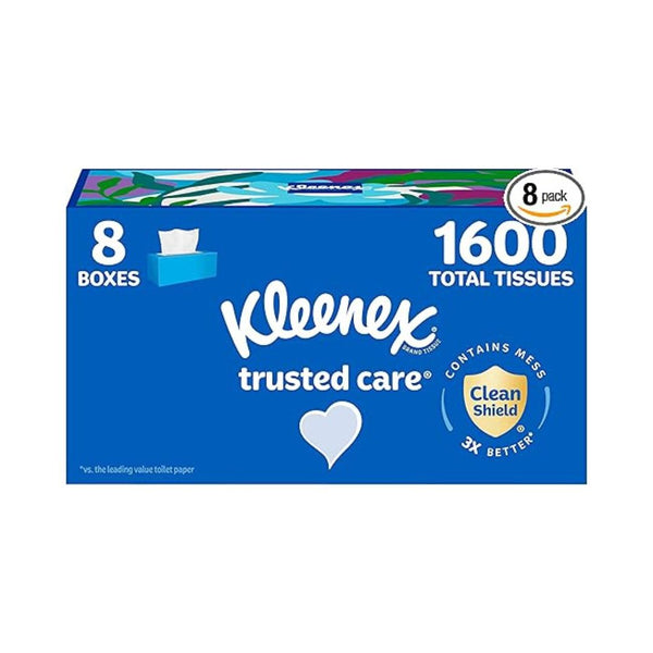 16-Pack 200 Kleenex Trusted Care Facial Tissues