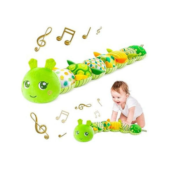 Baby Musical Caterpillar Sensory Toy for Newborns