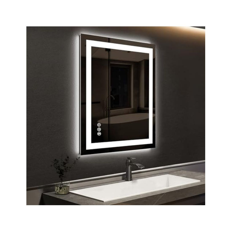 28x20 Inch LED Bathroom Mirror