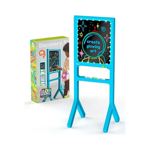 Glow Easel Dual-Sided Art Station