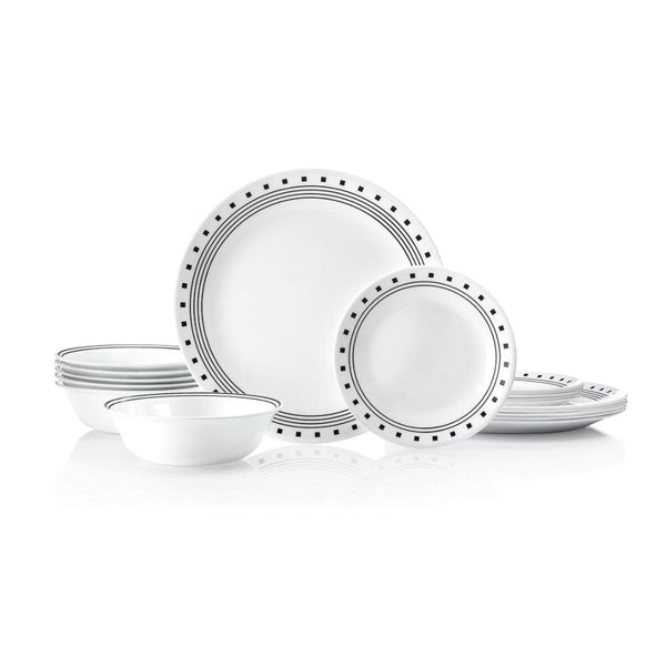 Corelle Vitrelle 18-Piece Service for 6 Dinnerware Set